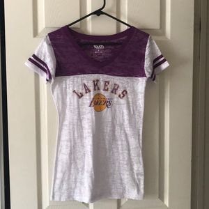 Los Angeles Lakers Burnout Shirt